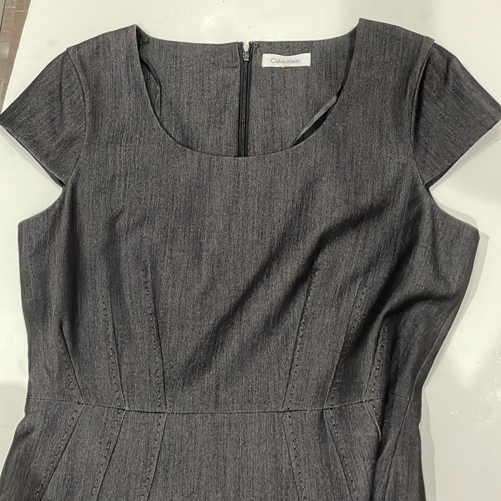 Calvin Klein woman’s charcoal dress
